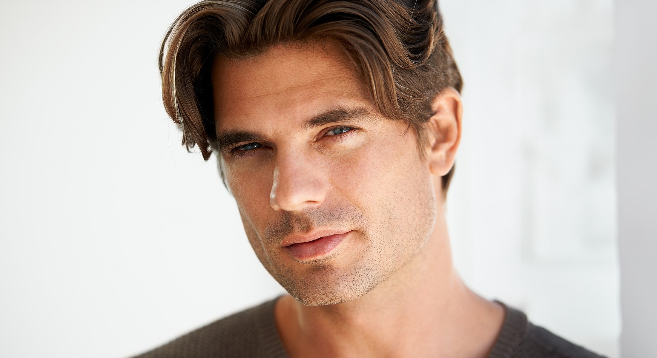 Fayetteville Facial Contouring for Men model with tousled hair.